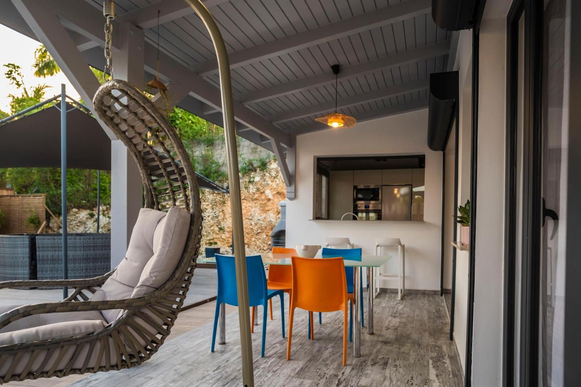 Villa Les Terrasses De Fonds Thezan แซนต์-อาน ภายนอก รูปภาพ